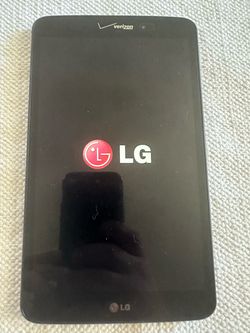 LG G Pad 8.3 LTE (VK810) - 16GB - Black (Verizon / Wi-Fi) Great Condition