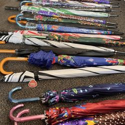 Adults And Kids UMBRELLAS paraguas Rain Sun Shade ALL sizes Available Big Small