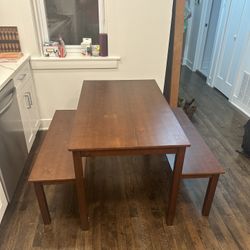 Wooden Dining Room Table
