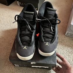 Air Jordan 14 Retro – Black/Green – Size 6Y – Like New w/ Box 