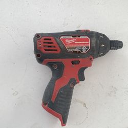 M12 12V Lithium-Ion Cordless 1/4 in. Hex Screwdriver (Tool-Only