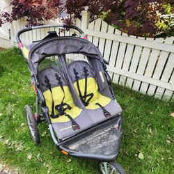 Free Baby Trend Expedition Double Stroller