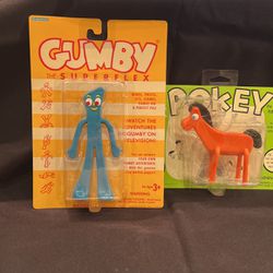Gumby And Pokey 1995 & 1996 vintage