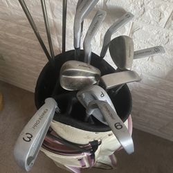 Pro Kennex Destiny Golf Clubs With The Bag
