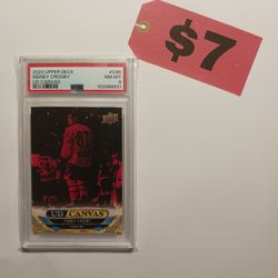 2024 Upper Deck Sidney Crosby UD Canvas #C66 PSA 8 NM-MT