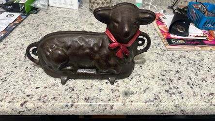 Lamb Cake Cast Iron Mold