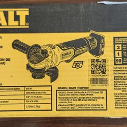 Dewalt 20V XR Angle Grinder DCG413B Tool only