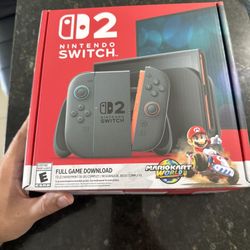 Brand New Nintendo Switch 2 With Mariokart Bundle Walmart+ Early Release 