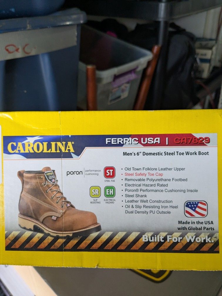 Work Boots Carolina Size 13 D