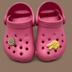 Toddler Girl Crocs Size 5c 