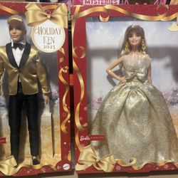 Barbie And Ken Holiday Set