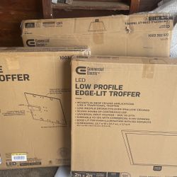 Led Low Profile Edge-lit Troffer