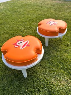 Paul Frank authentic ottoman chairs