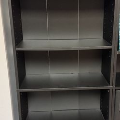 Bookshelf (5 Shelf Bookcase/71”/Black)