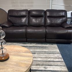 Leather Couch And Love Seat