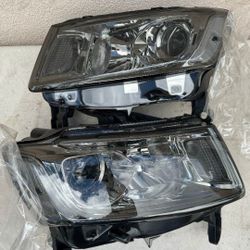 14-16 Jeep Grand Cherokee Projector Headlights Luces Focos Micas Faros Faroles Headlamps 