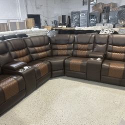 New Sectional Sofa Recliner 