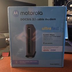 Motorola MB8600 DOCSIS 3.1 // 3.0 Modem