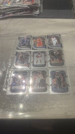 Panini Prizm NBA Basketball Cards Lot of 9