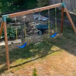 Backyard Swing Set