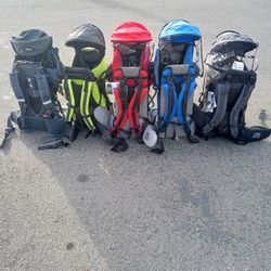 Brand new premium child backpack carriers for $90Each