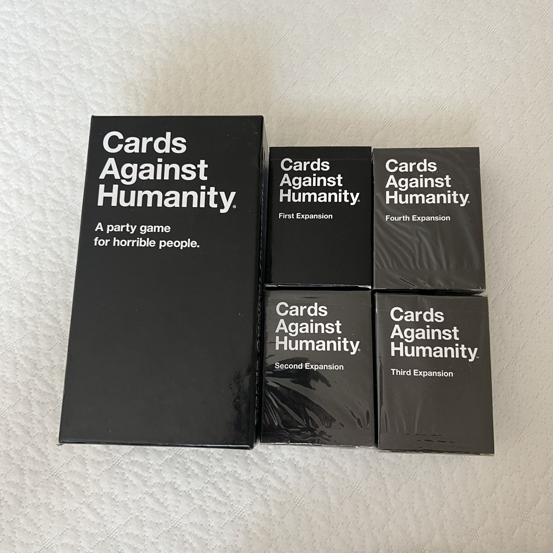 Cards against Humanity Base Set + Expansion Set 1-4