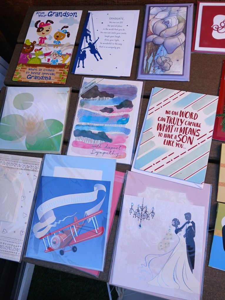 Cards For Different Ocasion & Various Vinly Stickers