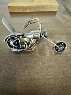 Mini Motorcycle Sculpture 