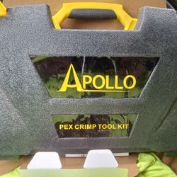 Apollo Pex Tool Set Brand New In Box 3/8" To  1"