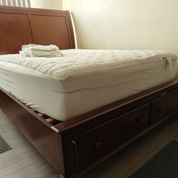 Queen Bed Frame And Mattress 