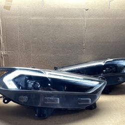 #OH181 2013-2016 FORD FUSION SWITCHBACK LED HALOGEN HEADLIGHT PAIR