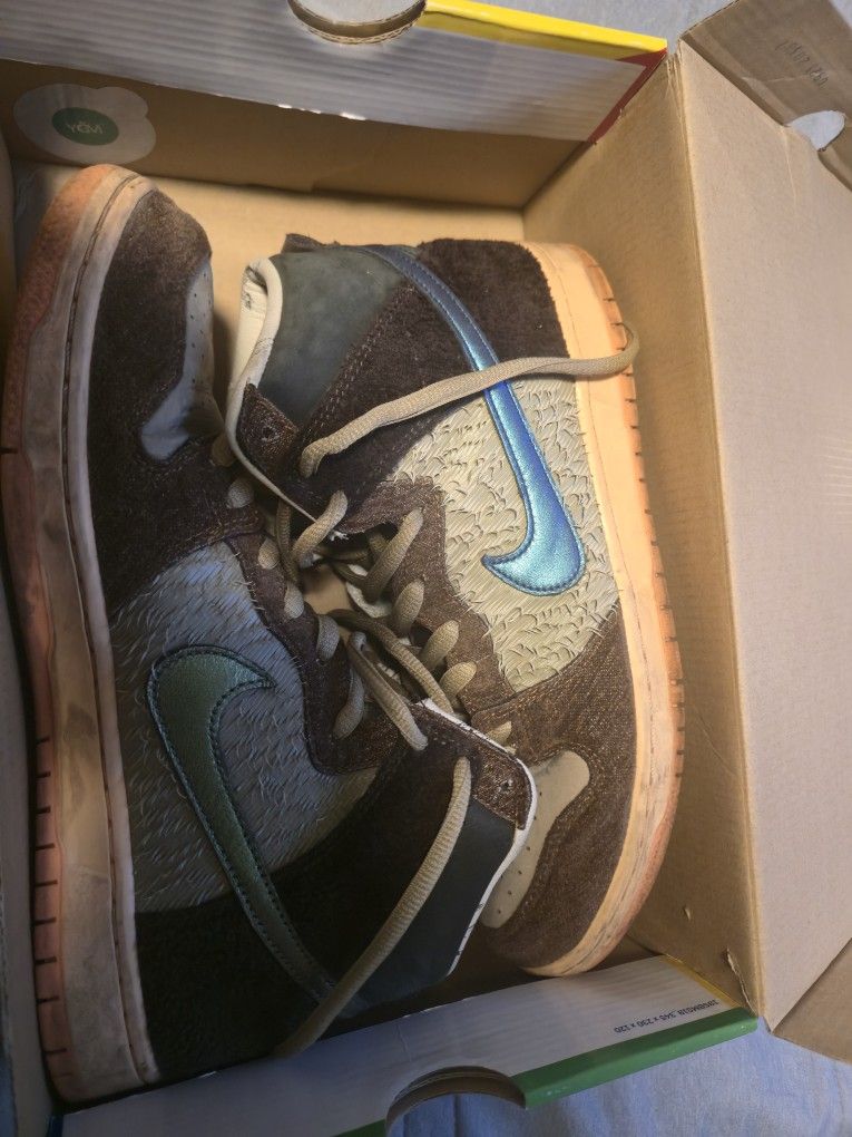 Nike SB Dunk High "Turdunken" Size 11