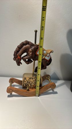 Vintage rocking horse musical
