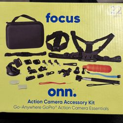  NEW Action Camera Accessories Bundle (Chest, Head, Mounts)