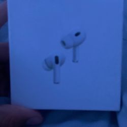 Brand new AirPods sealed box 2nd generation type of charging has Apple warranty, active noise, cancellation