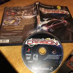 PS2 Game Need For Speed Carbon 