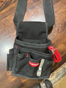 Husky Tool Pouch with Belt Strap