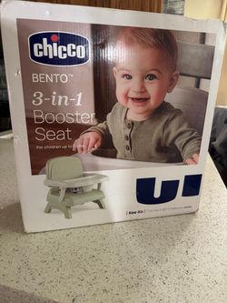 Chicco bento 3-1 booster seat