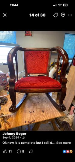 Antique rocking chair