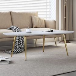 SOLID Wood Modern Coffee Table White , Pretty Good Quality 