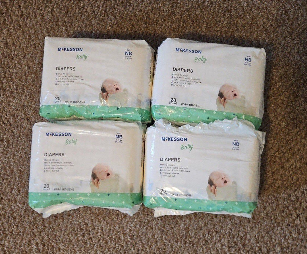 Mckesson Newborn diapers