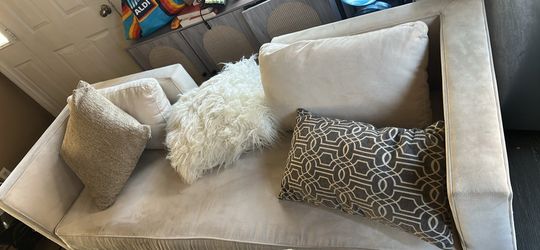 White couch