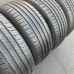 235/55r20 Michelin Tires Cón 80% De Vida Las 4 