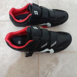  Peloton Bike Shoe With Clip On Attachment Size 8 Color Black