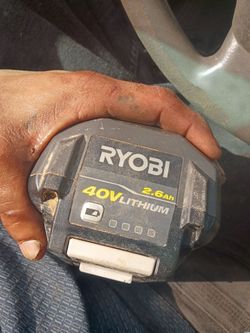 Ryobi 40v battery