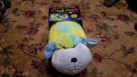 Dog glow pet pillow pet