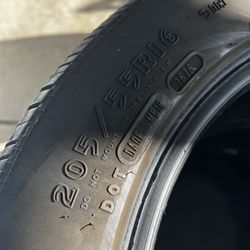 Tires 205/55R16 (set of 4)