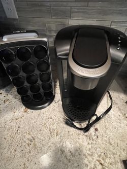 K-cup Coffee Maker and K-cup Holder