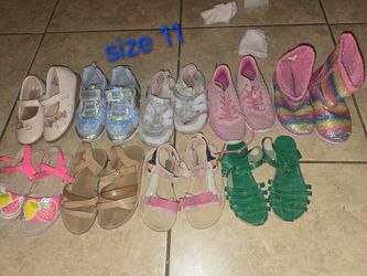 Girl shoes size 11 kid