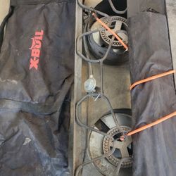 X-bull Portable 2 Stove Camping/ Tailgating Grill